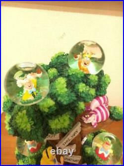 Alice in Wonderland Snow Globe Disney Japan Dome Limited 500 worldwide store