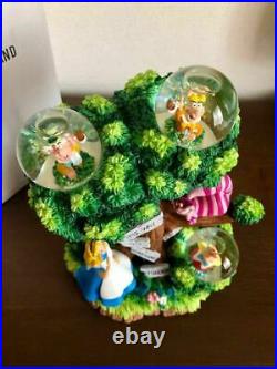 Alice in Wonderland Snow Globe Disney Japan Dome Limited to 500 worldwide store