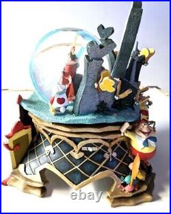 Alice in Wonderland Snow Globe Snow Globe music box rare