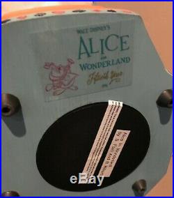 Alice in Wonderland'The Trial' Snow Globe Musical Walt Disney 2001 50th Anniver