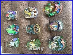 Amazing 15-piece Disney Snow Globe Lot