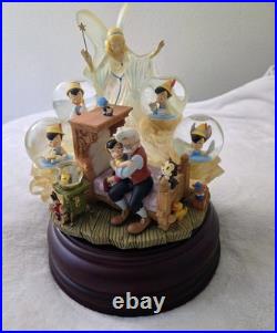 Amazing Quality Walt Disney Collectibles Pinocchio Blue Fairy Multi Snow Globe
