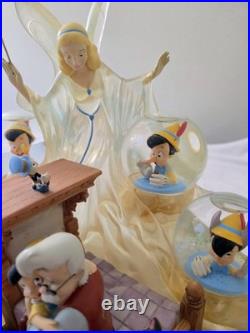 Amazing Quality Walt Disney Collectibles Pinocchio Blue Fairy Multi Snow Globe