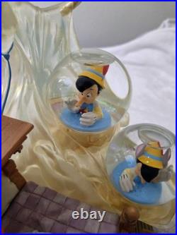 Amazing Quality Walt Disney Collectibles Pinocchio Blue Fairy Multi Snow Globe