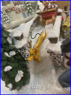 An Old Fashioned Disney Christmas Snow Globe Music Lights Bradford Exchange An Old Fashioned Disney Christmas Snow Globe Music Lights Bradford Exchange
