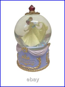 Anastasia Snow Globe Once Upon A December 1997 Jewel Top San Francisco Music Box