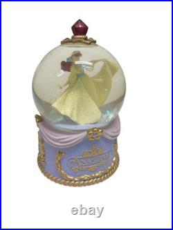 Anastasia Snow Globe Once Upon A December 1997 Jewel Top San Francisco Music Box
