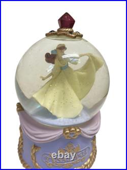 Anastasia Snow Globe Once Upon A December 1997 Jewel Top San Francisco Music Box