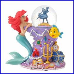 Ariel Snowglobe The Little Mermaid 30th Disney Store Japan Free Shipping