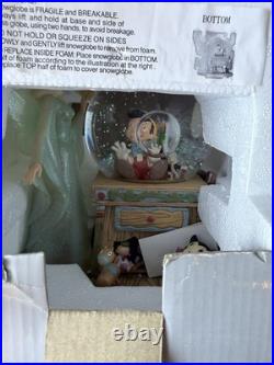 Auth Disney Store Excl Orig (Pinocchio & The Blue Fairy) Snow Globe NWT. LTD ED