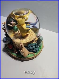 Authentic Disney 75th ANNIVERSARY Winnie the Pooh Musical SnowGlobe