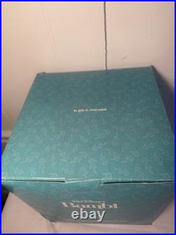 BAMBI Disney A Little April Shower Musical Snow Globe NWT WITH BOX WORKS