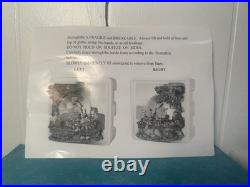 BAMBI Disney A Little April Shower Musical Snow Globe NWT WITH BOX WORKS