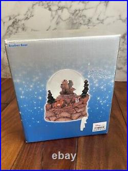 BROTHER BEAR Disney Musical Snow Globe Symphone 9 Beethoven Ceramic New