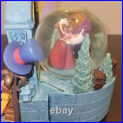 Beauty And The Beast Snowglobe Music Box From 1991 Disney