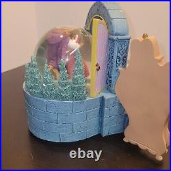 Beauty And The Beast Snowglobe Music Box From 1991 Disney