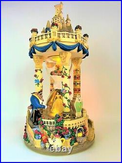 Beauty and the Beast Hourglass Globe With Lights & Music 1992