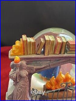 Beauty & the Beast Library Musical Snow Globe DISNEY STORE Tale as Old as Time