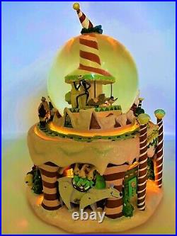 Christmas Town Nightmare Before Christmas Musical Rotating Snow Globe Christmas Town Nightmare Before Christmas Musical Rotating Snow Globe