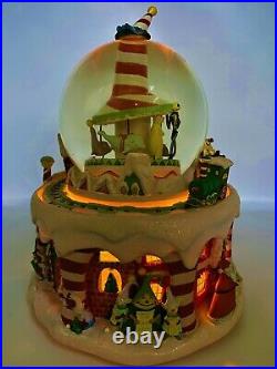 Christmas Town Nightmare Before Christmas Musical Rotating Snow Globe