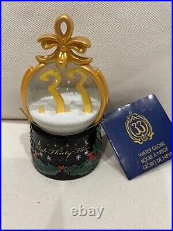 Club 33 Christmas 2022 Snow Globe