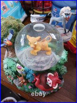 Collectible Rare Lion King and Friends Musical Snow Globe Collectible Rare Lion King and Friends Musical Snow Globe
