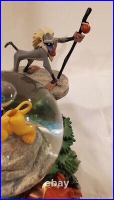 Collectible Rare Lion King and Friends Musical Snow Globe