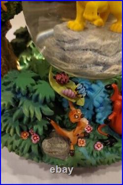 Collectible Rare Lion King and Friends Musical Snow Globe