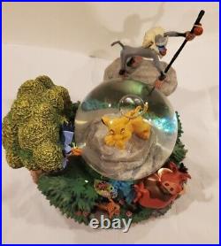 Collectible Rare Lion King and Friends Musical Snow Globe