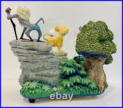 Collectible Rare Lion King and Friends Musical Snow Globe MINOR REPAIRS MADE