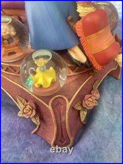 DEFECTIVE 10th Anniversary Beauty The Beast Figurine Statue W Mini Snow G3D