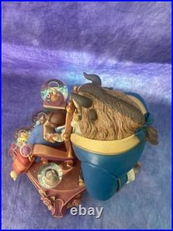 DEFECTIVE 10th Anniversary Beauty The Beast Figurine Statue W Mini Snow G3D