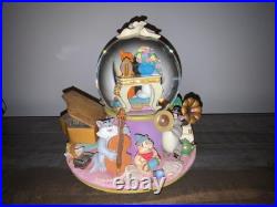 DEFECTIVE Disney Aristocrats Musical Snowglobe Everybody Wants To Be A C G3D