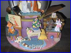 DEFECTIVE Disney Aristocrats Musical Snowglobe Everybody Wants To Be A C G3D