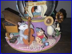 DEFECTIVE Disney Aristocrats Musical Snowglobe Everybody Wants To Be A C G3D