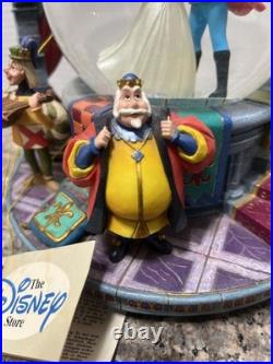 DEFECTIVE Disney Sleeping Beauty Prince Philip dancing Snow Globe Beaut G3D