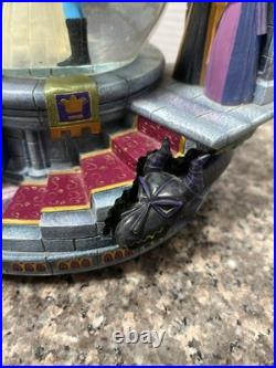 DEFECTIVE Disney Sleeping Beauty Prince Philip dancing Snow Globe Beaut G3D