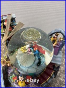 DEFECTIVE Disney Sleeping Beauty Prince Philip dancing Snow Globe Beaut G3D