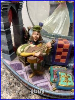 DEFECTIVE Disney Sleeping Beauty Prince Philip dancing Snow Globe Beaut G3D