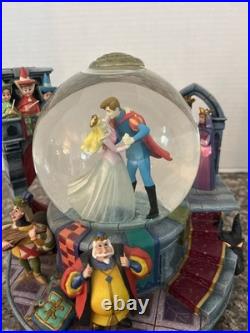 DEFECTIVE Disney Sleeping Beauty Prince Philip dancing Snow Globe Beaut G3D