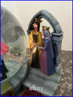 DEFECTIVE Disney Sleeping Beauty Prince Philip dancing Snow Globe Beaut G3D