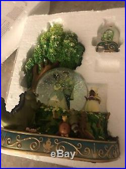 DISNEYS PRINCESS & THE FROG TIANA SNOW GLOBE RARE Mini included