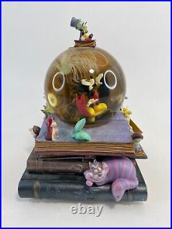 DISNEY 75th Years Of Love & Laughter Snow Globe Jiminy Mickey Ariel Dumbo 3 Pcs