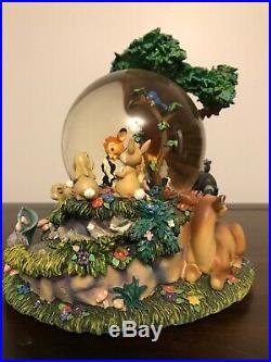 DISNEY Bambi Little April Showers Musical Snow Globe with Motion