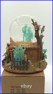 DISNEY HAUNTED MANSION Grim Grinning Ghost Music Box Snow Globe READ INFO DISNEY HAUNTED MANSION Grim Grinning Ghost Music Box Snow Globe READ INFO