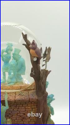 DISNEY HAUNTED MANSION Grim Grinning Ghost Music Box Snow Globe READ INFO DISNEY HAUNTED MANSION Grim Grinning Ghost Music Box Snow Globe READ INFO