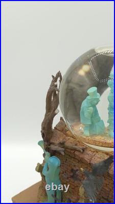 DISNEY HAUNTED MANSION Grim Grinning Ghost Music Box Snow Globe READ INFO DISNEY HAUNTED MANSION Grim Grinning Ghost Music Box Snow Globe READ INFO