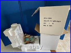 DISNEY HAUNTED MANSION HTF Grinning Ghost Music Box Snow Globe MINT in box RARE
