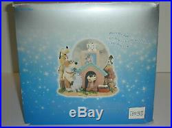 DISNEY'S DOGS Musical Snow Globe in Original Box