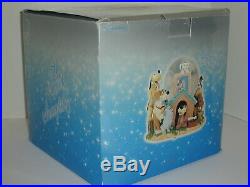 DISNEY'S DOGS Musical Snow Globe in Original Box